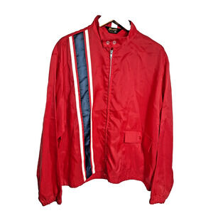 True Vintage Red Jacket Windbreaker Forrest Gump Running Scene 1970s Swingster